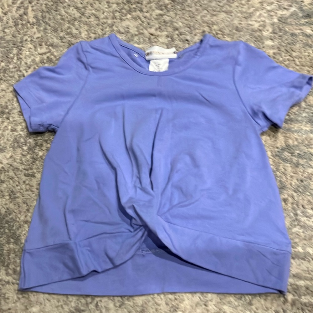 Cute purple crop top